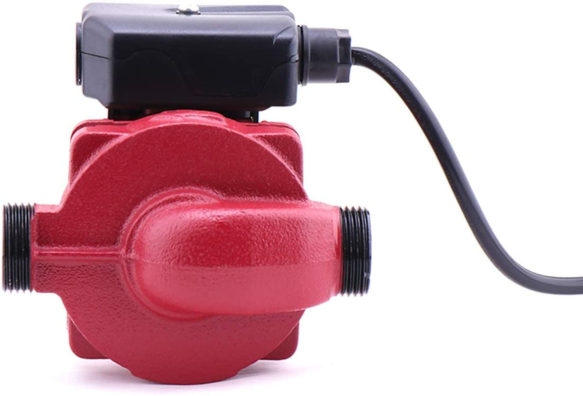 Pressure Booster Pumps 115V 3-Speed Cast Iron Water Recirculating Pump Circulation Pump 1 1/2 Inch Outlet 46/67/93W Circulator Pump