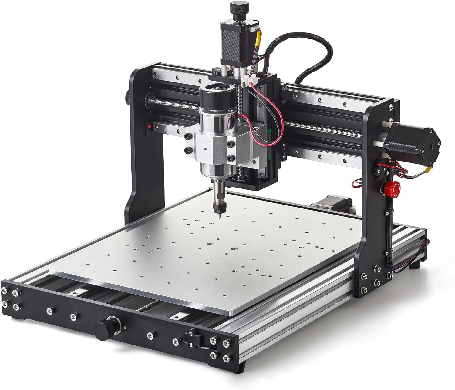 CNC Router Machine 3030-Evo Pro, All-Metal XYZ Axis Dual Steel Linear ...