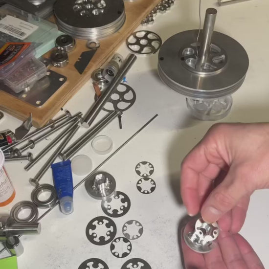 Tesla Turbine Fidget Spinner Build 